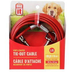 DOGIT TIE OUT CABLE LARGE 30'