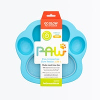 PAW SLOW FEEDER AND LICK PAD MINI BLUE