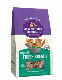 OLD MOTHER HUBBARD BISCUITS FRESH BREATH MINTY