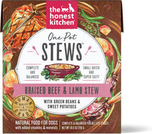 Load image into Gallery viewer, THE HONEST KITCHEN ONE POT STEWS 10.5OZ BRAISED BEEF &amp; LAMB STEW

