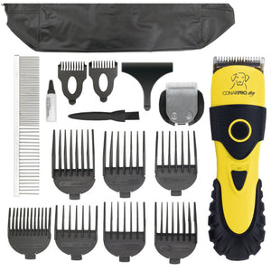 CONAIRPRO 2-IN-1 CLIPPER TRIMMER 17PC GROOMING KIT (DOG & CAT)