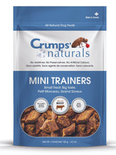 Load image into Gallery viewer, CRUMPS MINI TRAINERS BEEF SEMI MOIST 120G
