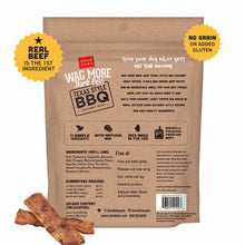 Load image into Gallery viewer, WAG MORE BARK LESS JERKY 10OZ TEXAS STYLE BBQ BEEF RECIPE
