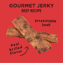 Load image into Gallery viewer, WAG MORE BARK LESS JERKY 10OZ TEXAS STYLE BBQ BEEF RECIPE
