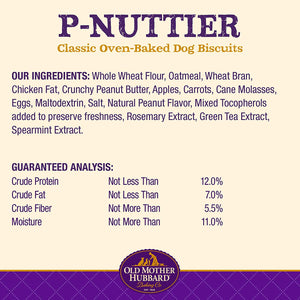OLD MOTHER HUBBARD 3LB 5OZ CLASSIC P'NUTTIER LARGE