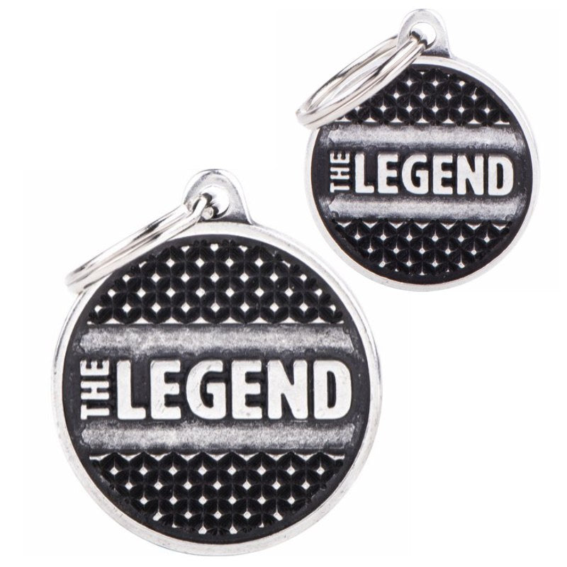 MY FAMILY PET TAG THE LEGEND