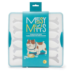 MESSY MUTTS SILICONE BAKE AND FREEZE TREAT MAKER (15 BONES)