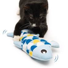 Load image into Gallery viewer, CATIT CAT TOY GROOVY FISH BLUE
