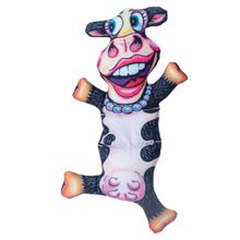 Load image into Gallery viewer, FUZZU BARNYARD FLOPS BIG MOO THE COW DOG TOY
