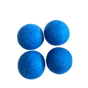 HAMRO CAT BALL SET OF 4 BLUE 1.66IN