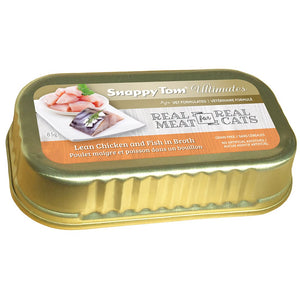 SNAPPY TOM ULTIMATES 85G CAT LEAN CHICKEN & FISH IN BROTH