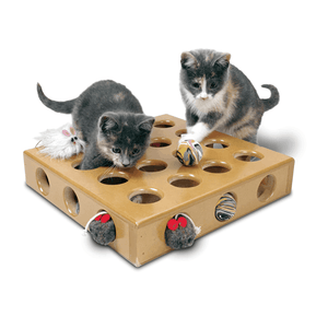 SMARTCAT PEEK A PRIZE TOY BOX WITH 2 TOYS