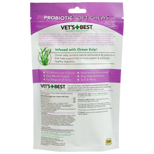 Load image into Gallery viewer, VETS BEST PROBIOTIC SOFT CHEWS DOG 30PC
