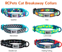 Load image into Gallery viewer, RC KITTY BREAKAWAY COLLAR PATTERNED
