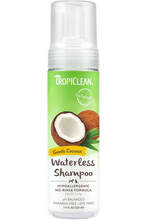 Load image into Gallery viewer, TROPICLEAN DOG WATERLESS  SHAMPOO HYPO ALLERGENIC 7.4OZ
