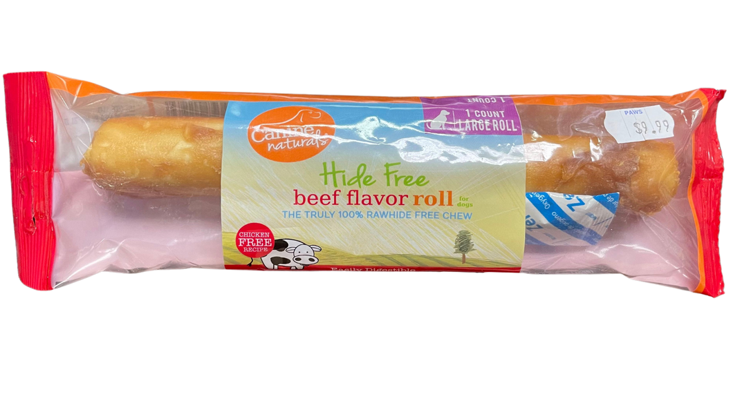 CANINE NATURALS HIDE FREE BEEF ROLL 7