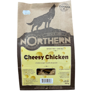 NORTHERN CHEESY CHICKEN 450G DOG TREATS