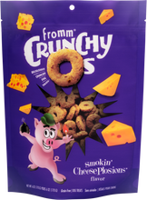 Load image into Gallery viewer, FROMM CRUNCHY O&#39;S 6OZ DOG TREATS SMOKIN&#39; CHEESEPLOSIONS
