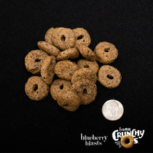 Load image into Gallery viewer, FROMM CRUNCHY O&#39;S 26OZ DOG TREATS BLUEBERRY BLASTS
