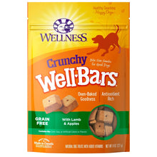 Load image into Gallery viewer, WELLNESS WELL-BARS 20OZ GRAIN FREE LAMB &amp; APPLE
