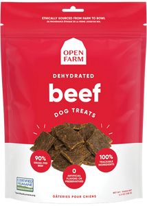 OPEN FARM DEHYDRATED BEEF 4.5OZ