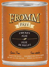Load image into Gallery viewer, FROMM DOG FOOD 12.2OZ CHICKEN &amp; RICE PATE
