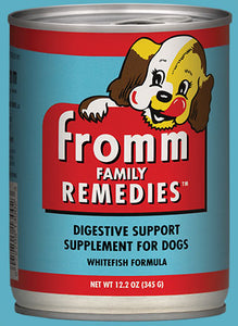 FROMM CAN DOG FOOD 12.2OZ REMEDIES WHITEFISH