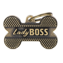 Load image into Gallery viewer, MY FAMILY PET TAG LADY BOSS
