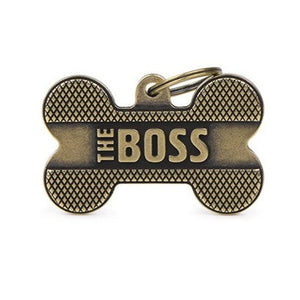 MY FAMILY PET TAG THE BOSS
