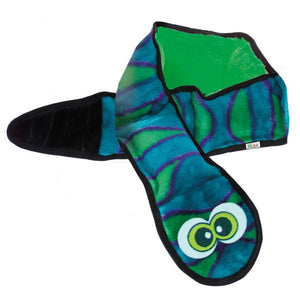 OUTWARD HOUND INVINCIBLES SNAKE 6 SQUEAKERS GREEN 38"
