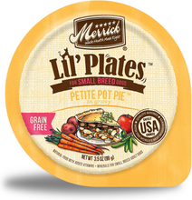 Load image into Gallery viewer, MERRICK LIL&#39; PLATES DOG FOOD PETITE POT PIE 3.5OZ
