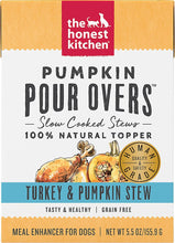 Load image into Gallery viewer, THE HONEST KITCHEN POUR OVERS TURKEY &amp; PUMPKIN STEW 5.5OZ
