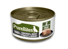 Load image into Gallery viewer, PUREBITES 100% PURE CHICKEN &amp; BEEF PATE 71G
