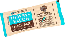 Load image into Gallery viewer, ETTA SAYS! SNACK BAR TURKEY &amp; BACON 42G
